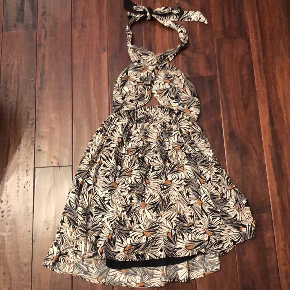 Free people halter dress!